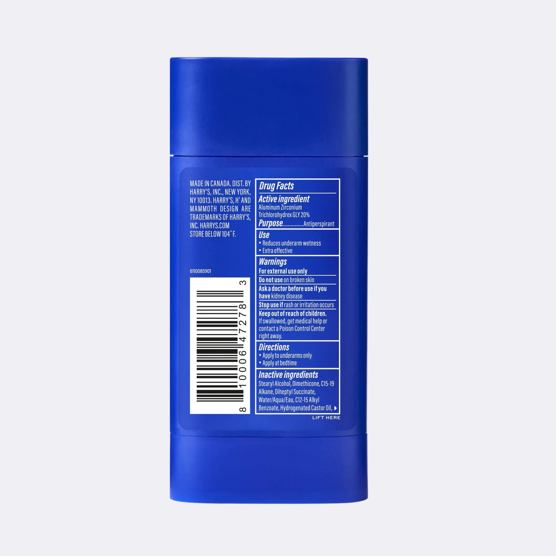 Stone Extra-Strength Antiperspirant | 72 HR Sweat & Odor Protection